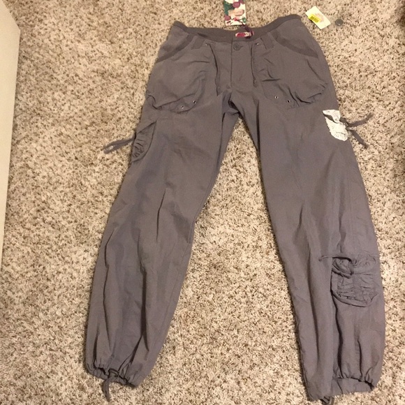 Buffalo Gray Cargo Pants Nwt 